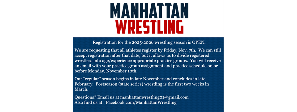 Registration OPEN    2025-2026 Season